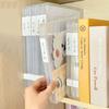 Transparent A4 File Folder File Organizer Box School Office Supplies Document Bag Household Certificate File Stationery Simple