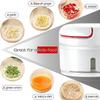 Manual Mini Garlic Chopper Press - Garlic Grinder Vegetable Chopper