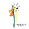 Adorable Alkaline Bread Phone Charm Keychain Pendant Woven Rope Bow Love Heart Pendant Girl Gift Fashion Charm Accessories