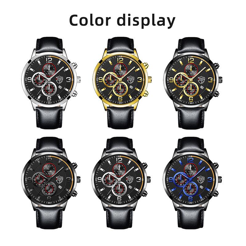 Men's Watch Belt Men's Calendar Watch Casual Watch Fashion Watch Student Quartz Watch
