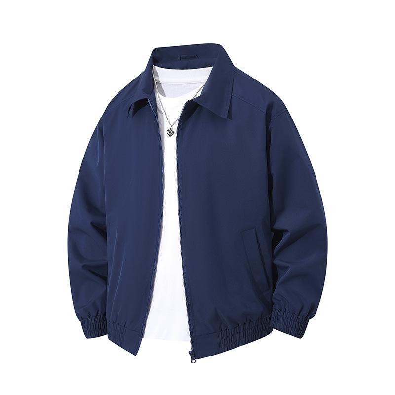 Executive Jacket Spring New Business Casual Jacket Men's Lapel Cadre Windproof Top