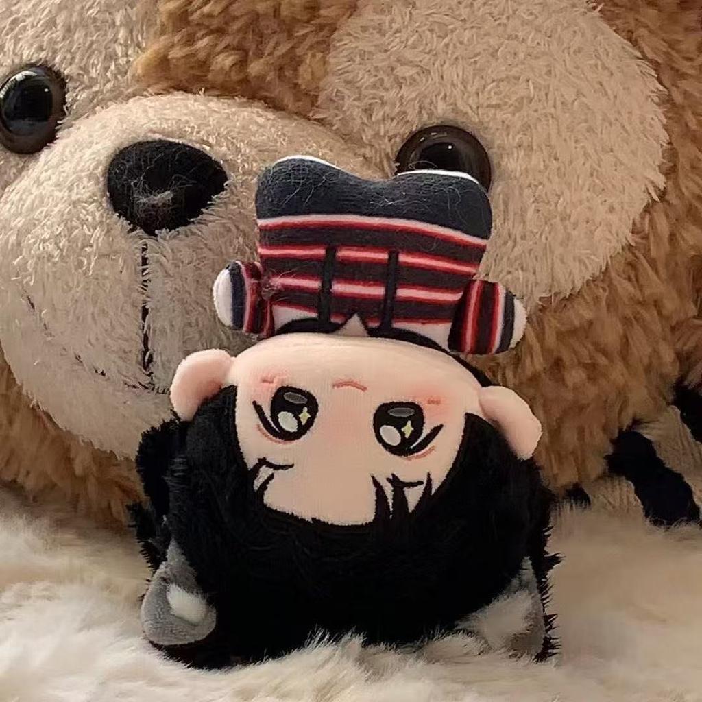 Stuffed 10cm Handsome Boy Lars Huang Doll Cute Plush Toy Creative Meeting Birthday Gift Backpack Ornament