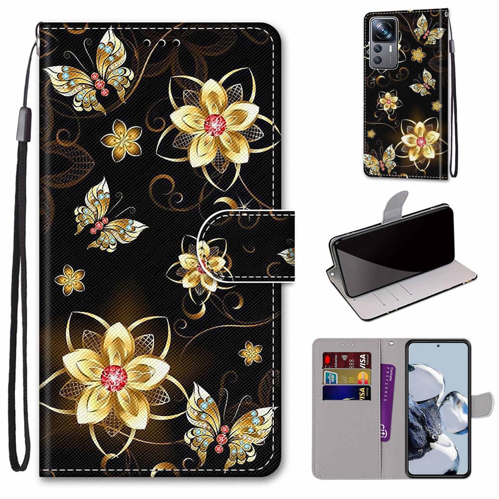 Модный 3D-нарисованный узорный чехол для телефона с откидной крышкой из кожи для Xiaomi Poco Redmi Google Pixel