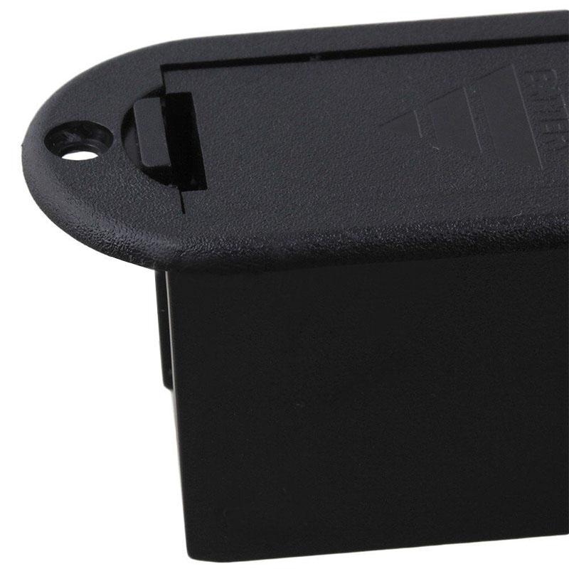 2-полосный активный эквалайзер/предусилитель для бас-гитары, звукосниматель, черный