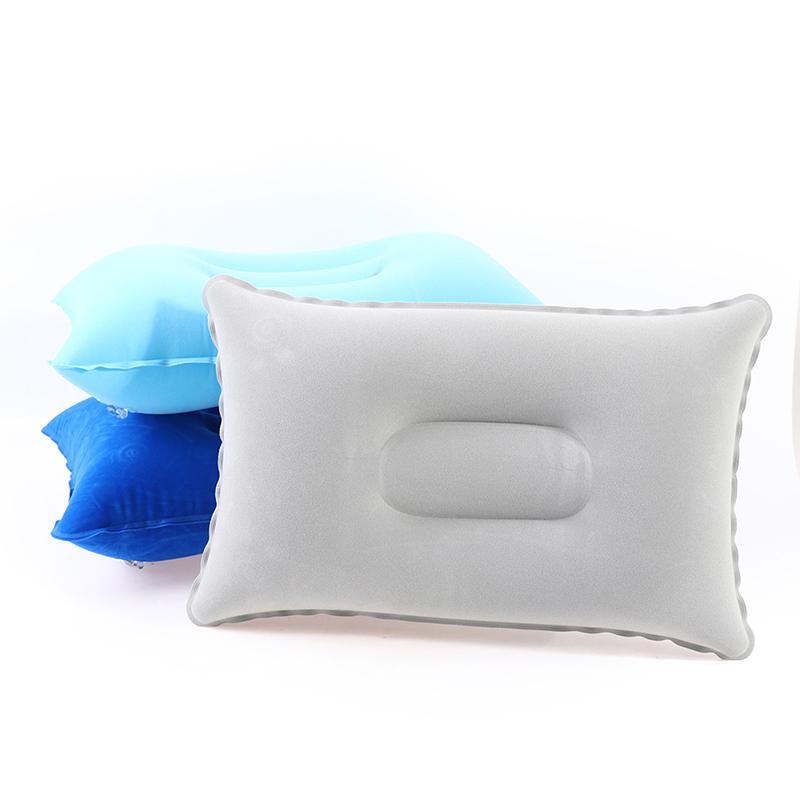 Надувная воздушная подушка для сна, кемпинговая подушка, нейлоновая подушка для шеи из ПВХ