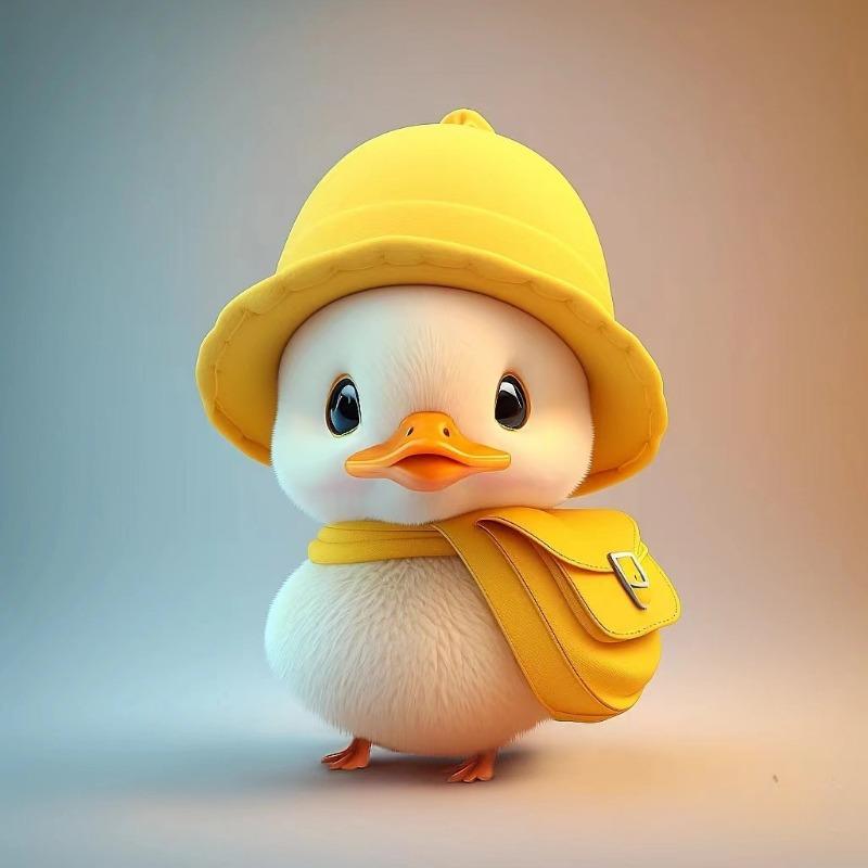 1 шт. автомобильный партнер маленький желтый утенок акриловый кулон Рождество дом рюкзак брелок аксессуары listing