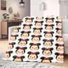 Mickey Print Flannel Blanket Cartoon for Sofas Beds Bedrooms Chairs Travel Picnics Home Decor Unique Gift Idea 3D Style