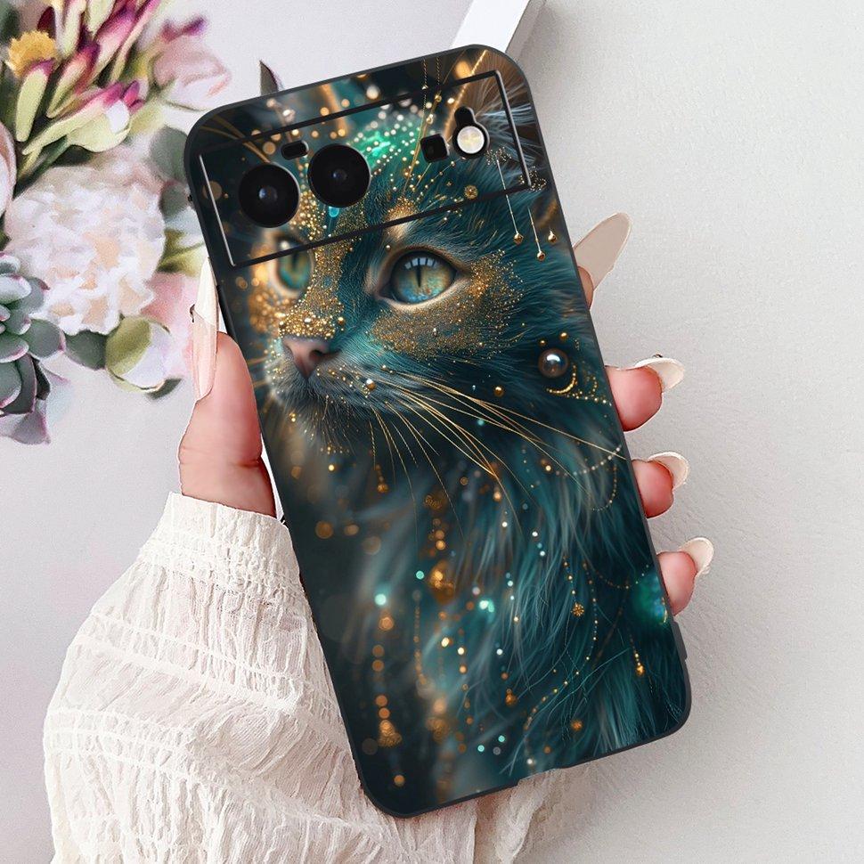 For Google Pixel 6 Case Cute Animals Soft Silicone Phone Cases For Google Pixel 6 Pixel6 Coque Ultra-thin TPU Back Cover Housing