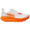 HOKA  Clifton 10 Frost Orange Zest Women Sneakers White 1162031-FGZ