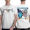 Unique Album Ed Butterfly Logo Sheeraned Tour Music Butterfly T Shirt Men Women's Cotton Tees Shirt Classic Clothing