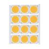 12Pcs COB Light Source High Power Round LED Chip 12W 36?41V 1080LM for DIY Indoor LightingWarm