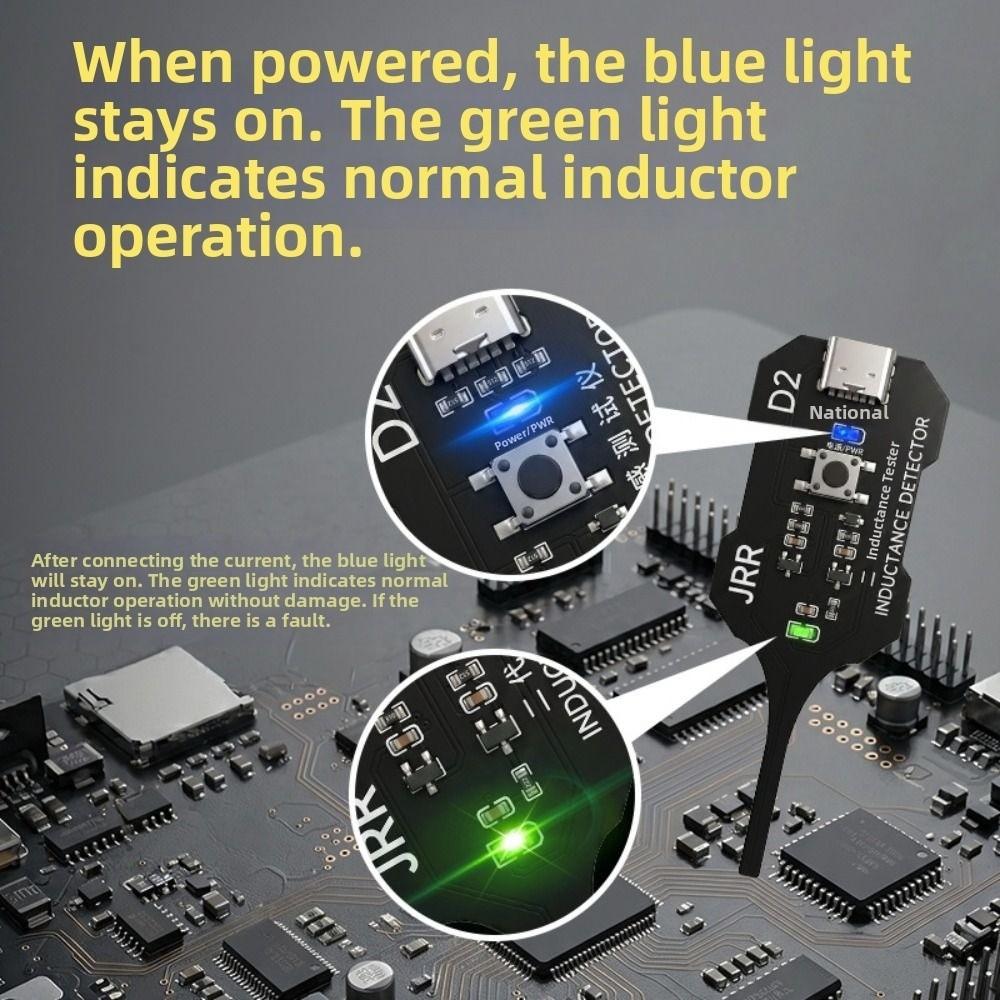 Professional Motherboard Coil Tester Quick Fault Check PCB Inductance Tester  Circuit Board Testing