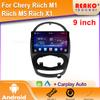 Автомобильный радиоприемник Android для Chery Riich M1 Riich M5 Riich X1 Xcross IndiS S18 Beat DR 2009-2016 навигация GPS 2din BT 5G Wi-Fi