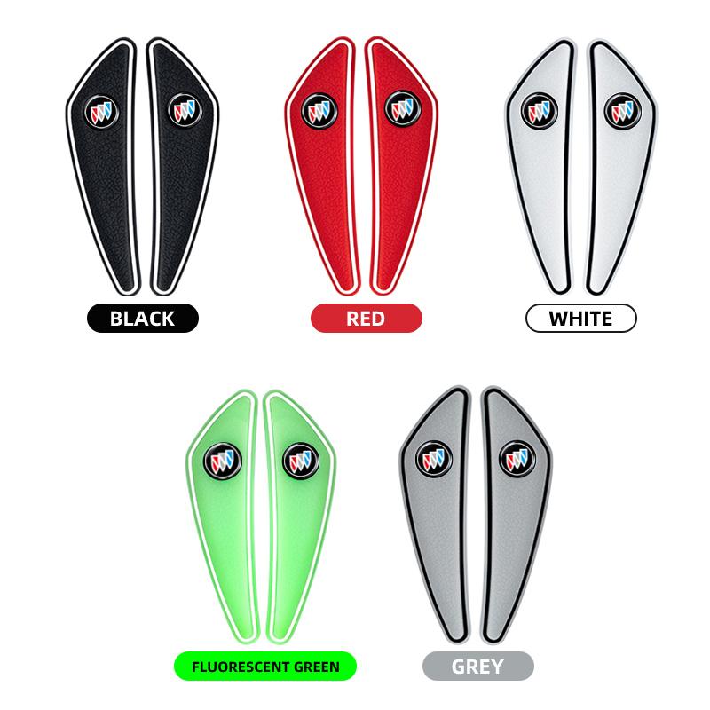 RFG3 4pcs Car Body Bumper Antis-scratch Anti-collision Rubber Strips For Buick LaCrosse enclave royaum Park Avenue Envista GL8 GL6