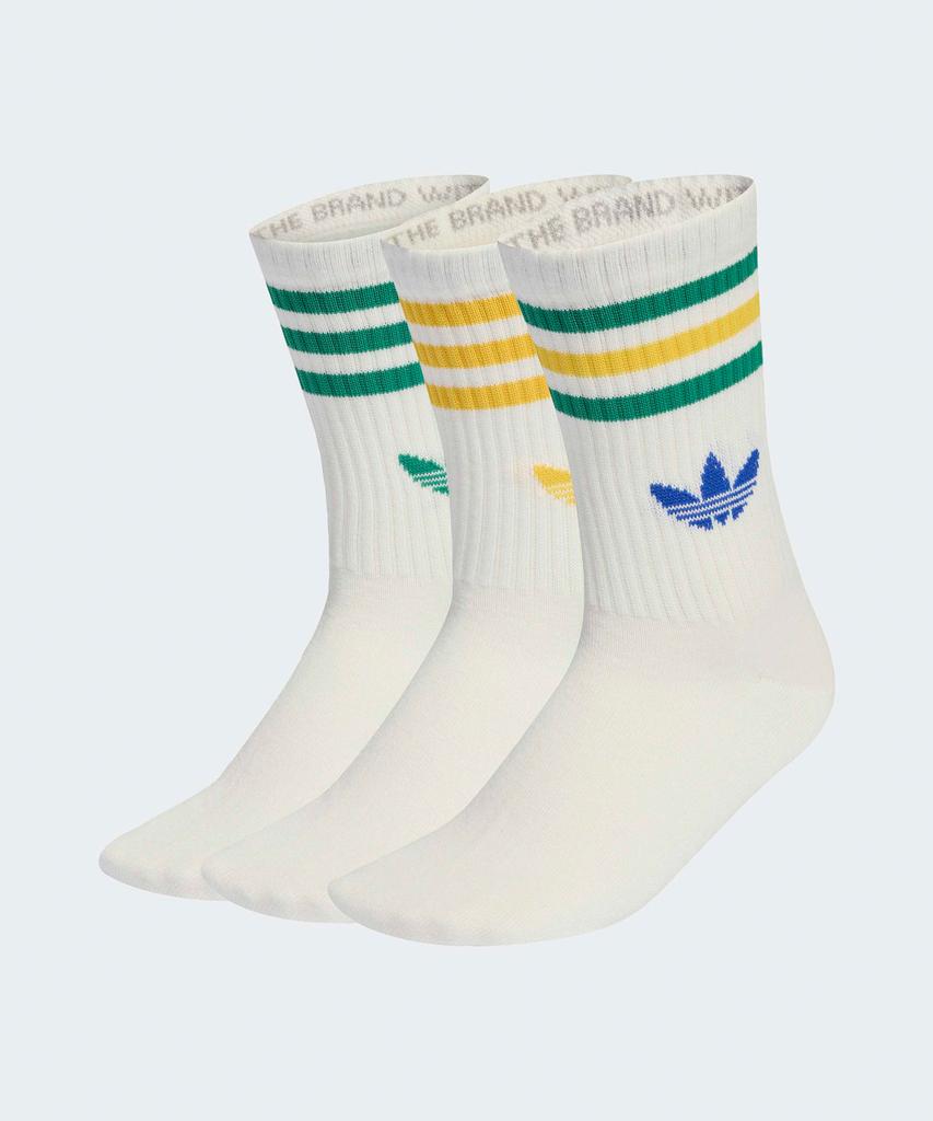 adidas Носки с 3 полосками, 3 пары - Белый / Kd8250