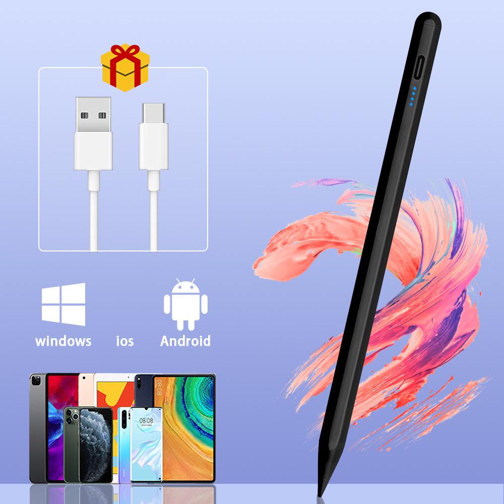 Емкостный стилус для iPad, совместимый с Apple Pencil, с магнитной зарядкой