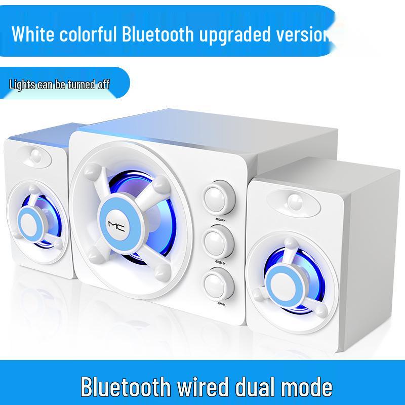 Мультимедийные компьютерные и мобильные колонки SADA Saida D-208 с сабвуфером