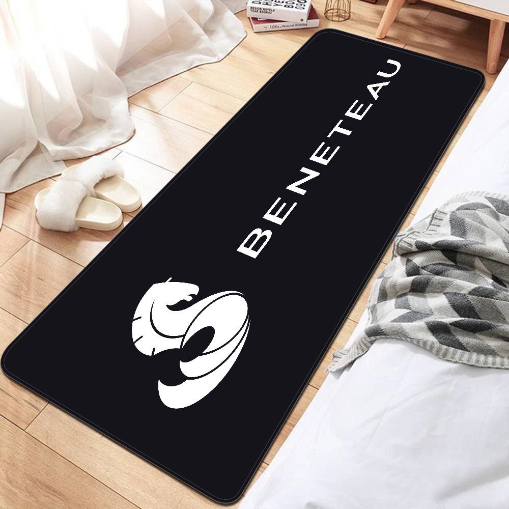 BENETEAU Bathroom Mat Anti-slip Absorb Water Long Strip Cushion Bedroon Mat Welcome Doormat