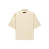 Fear of God Essentials Рубашка с коротким рукавом из нейлона FW22 Унисекс Топы Цвет яичной скорлупы-Белый FOG-FW22-058