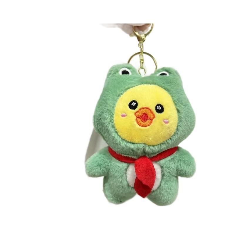 Adorable Frog Duck Plush Doll Cute Backpack Keychain For Kids And Toddlers