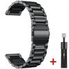 22mm 20mm Metal Strap for Huawei Watch GT 5 4 GT5 46mm 41mm GT5 Pro 42mm/46mm Stainless Steel Bracelet Wristband