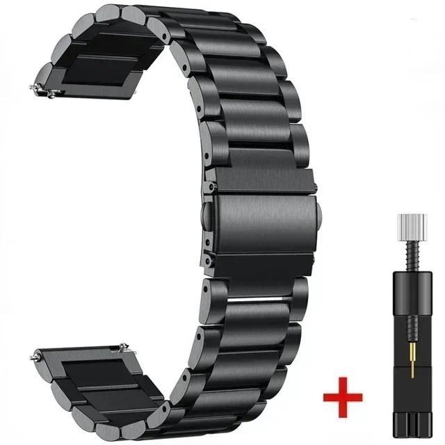22mm 20mm Metal Strap for Huawei Watch GT 5 4 GT5 46mm 41mm GT5 Pro 42mm/46mm Stainless Steel Bracelet Wristband
