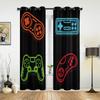 Video Game Art Handle Decoration Window Curtain for Living Room Bedroom Drapes Home Decor Kitchen Blinds Curtains