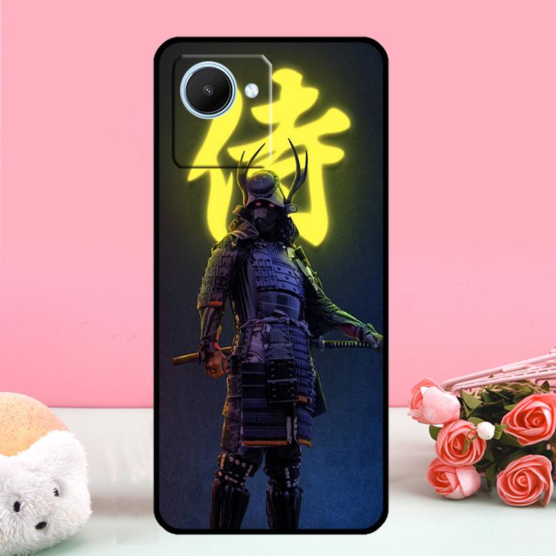 Samurai Japan Art For Realme C55 C71 C53 C67 C75 C61 C33 C63 C51 C65 10 11 12 13 14 15 Pro Plus GT7 Pro Case