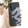 Чехол-картина с кошкой и китайским драконом Лун для телефона Tecno Camon 18 18P 18 Premier, матовый, из жидкого силикона, мягкое покрытие CH7 CH6