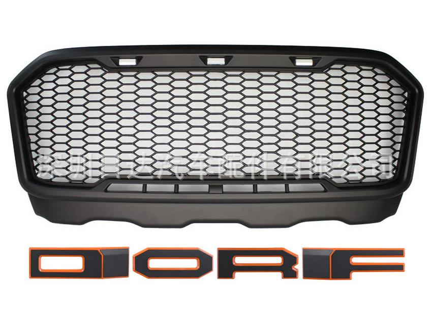 2015-2018 Ford Ranger T7 Raptor-Style LED Mesh Grille Cover