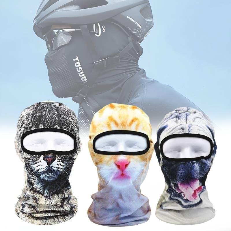 Versatile Full Face Mask For Outdoor Activities Lightweight Windproof And Quick Drying
