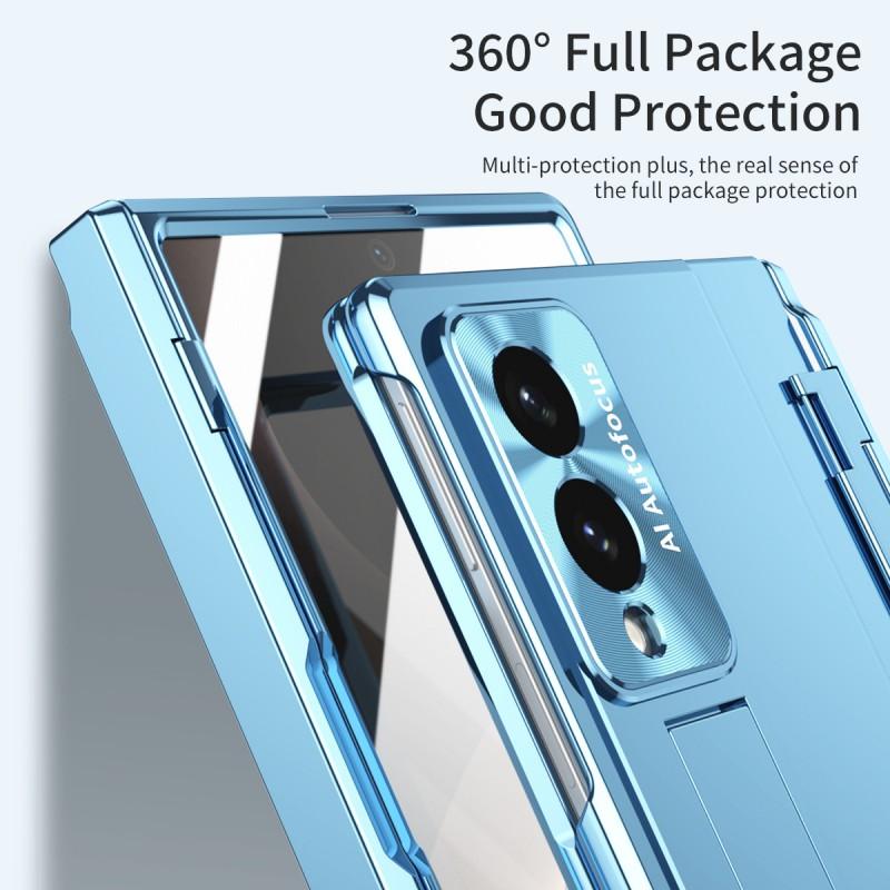 Чехол для Galaxy Z Fold 8 Ultra с гладким дизайном шарнира, гальванизированный слот для стилуса, ударопрочная поликарбонатная крышка, для повседневного использования