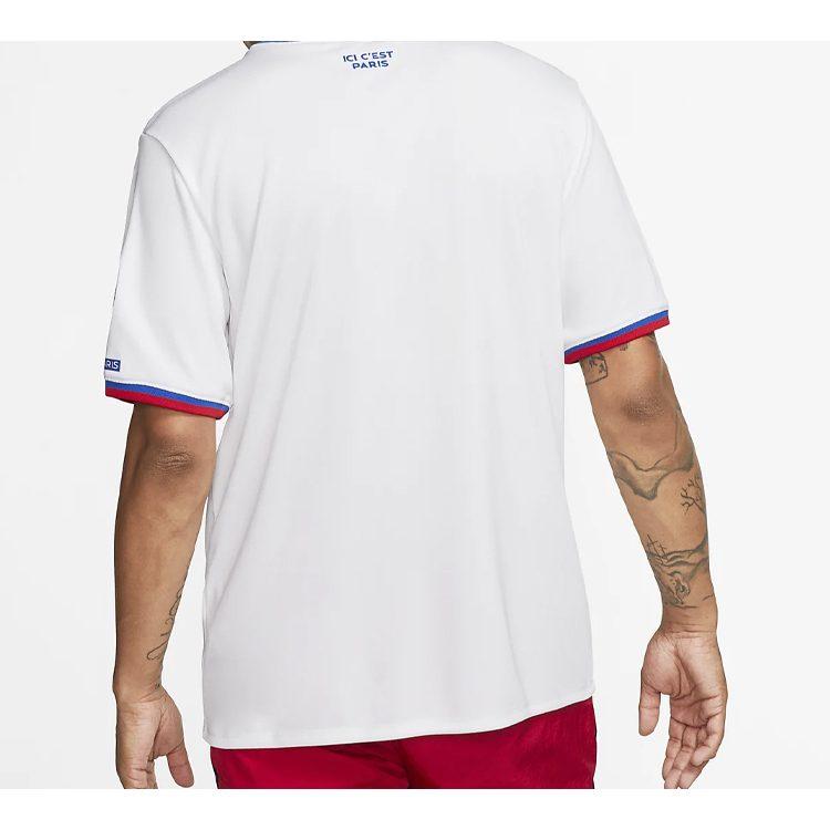 Jordan Мужская футболка команды Paris Saint Germain Белая BQ8359-100