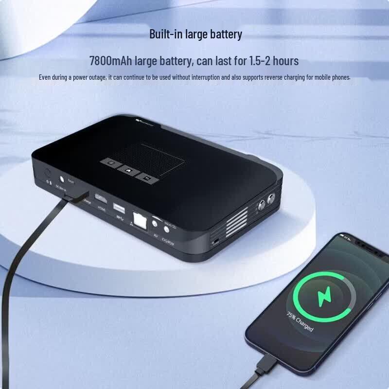 Wowoto T9S Portable HD DLP Projector (CN version)
