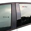 6 шт. Черная накладка на стойку кузова окна, отделка двери для Honda Civic 2006-2011