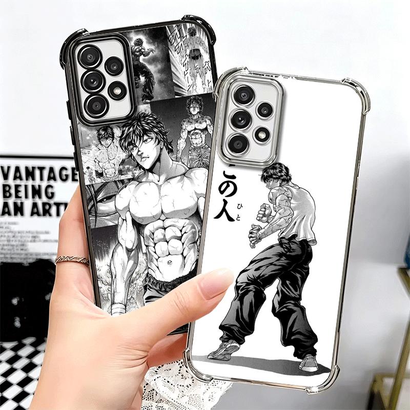 Чехол для телефона с покрытием Baki the Grappler Anime Для Samsung A17 A07 A37 A57 A16 A56 A15 A55 A14 A54 A13 A53 A26 A36 A25 A35 A24 A34 A
