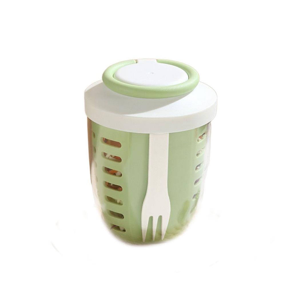 С вилкой Стакан для сока на завтрак 650 мл Бутылка для молока Многоцелевой стакан для фруктового салата Фруктовые салаты