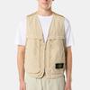 Stone Island FW24 Logo Letter Zip Casual Vest Unisex vest Off-White 8115G03M3-V0097