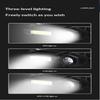 Outdoor Headlights Long Endurance Strong Light Led Rechargeable Mounted Ultra Bright Magnetic Pen Holder Dual Purpose Flashlight