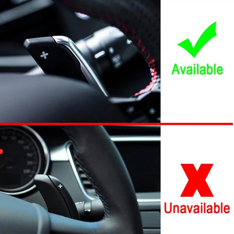 For Peugeot Shift Paddle 3008 F2008 5008 508 308 208 GT SW Aluminum Car Steering Wheel DSG Extender Shifter Paddles Stickers 2pcs