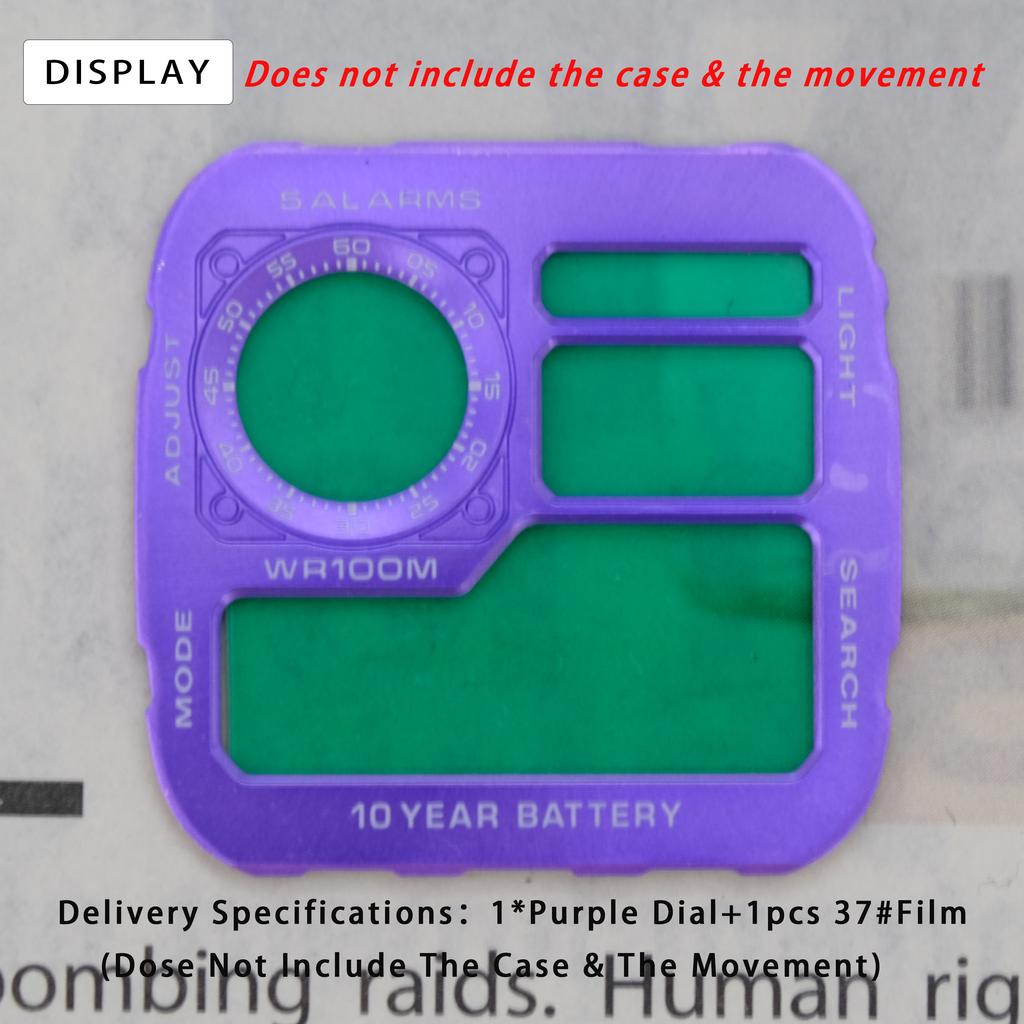 AE1200 Металлический циферблат и корпус Мод-комплект Модифицированный Улучшенный Медный циферблат Стальной корпус Для Casio 3299 AE-1200 Замена Аксессуары для часов