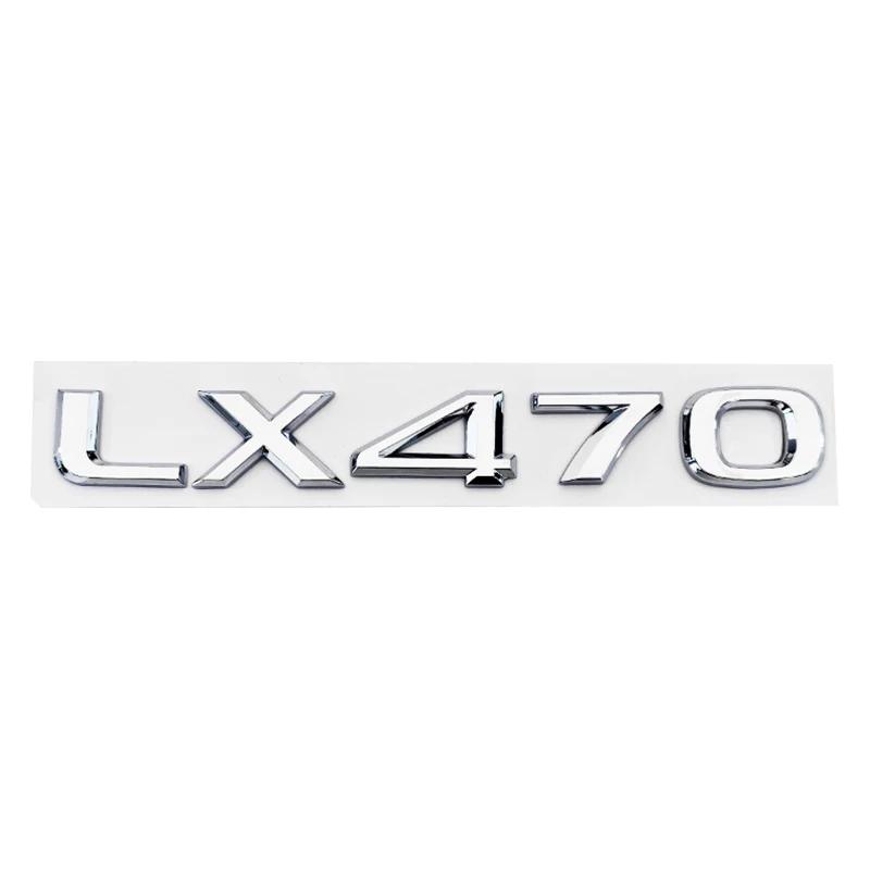 3D ABS Logo For Lexus GX470 LX570 LX600 RX350 RX300 Emblem Number Letters Sticker Car Trunk Badge Adhesive Decal AccessoriesDX7