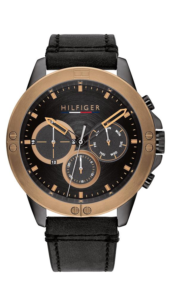 HARLEY 1791893 Черный [Tommy Hilfiger] Мужские часы, [Б/У]