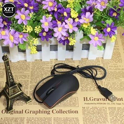 Мини USB 1D Проводная Мышь Оптическая 1111 DPI Игровая Матовая Мышь Эргономичная Для Ноутбука Ноутбука Настольного Компьютера Для Ноутбука Lenovo