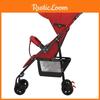Baby Stroller Portable Onehand Folding Pushchair Adjustable Backrest Footrest
