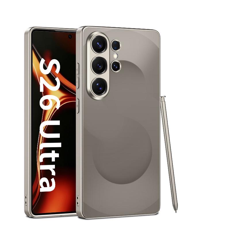 Модный чехол для телефона Samsung S26 Ultra с ощущением кожи, 5G