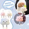 Cute Little Cloud, Cloud Keychain Cotton Plush Doll Toy Key Ring Backpack Bag Pendant Car Key Chain