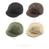 Solid-color, plain baseball cap with a short brim, easy to wash, suitable for women and men, provides sun protection and shade