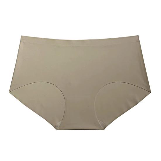 Женское бесшовное хипстерское нижнее белье, не скрывающее тело, мягкие эластичные трусы, полностью закрывающие тело, дышащие трусики со средней посадкой, невидимые трусы