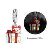925 Silver Christmas Charms Santa Claus Reindeer Snowflake Beads for Necklace Bracelets DIY Jewelry Gifts